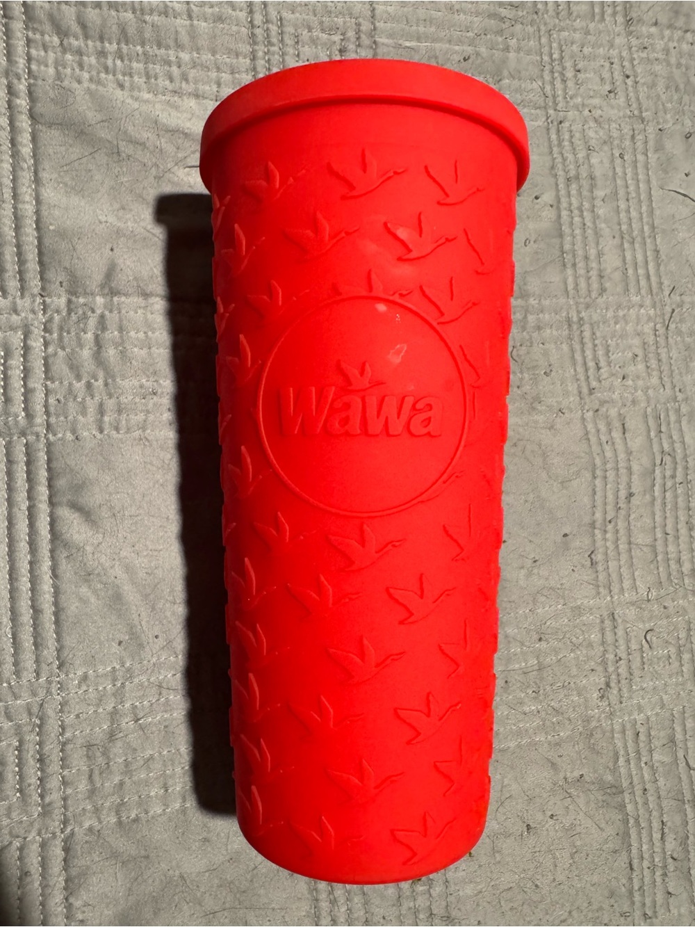 Wawa Red Silicone Tumbler